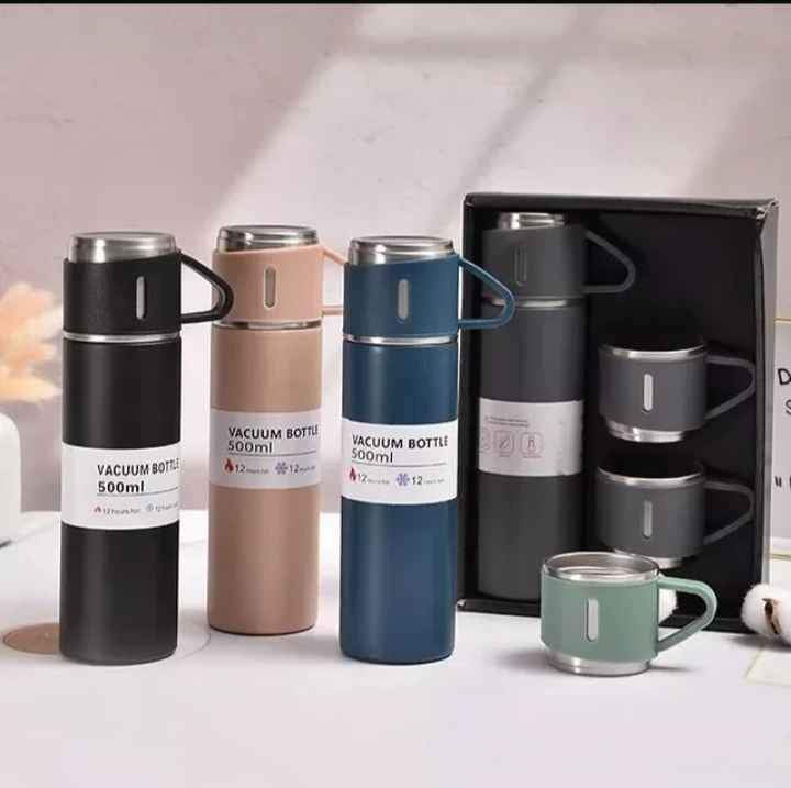 BOTELLA TERMICA 4 VASOS PREMIUM