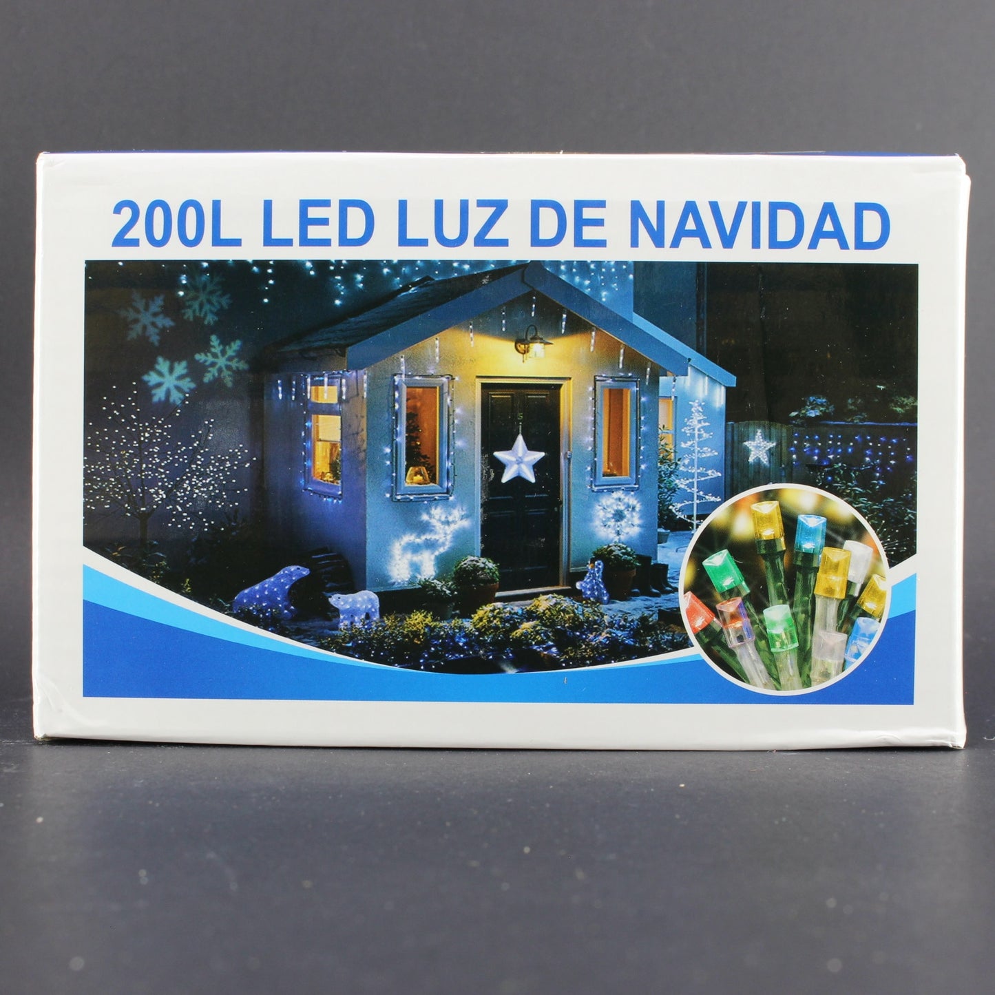 ✨ Extensión de Luces X 200 Bombillos (Rojo)