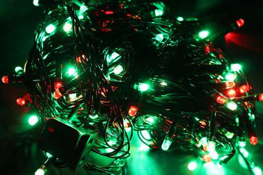 ✨ Extensión de Luces X 200 Bombillos (Rojo)